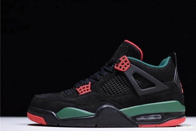 Black NRG Gorge Red GUCC AQ3816-063 Green-Varsity Jordan Air 4 0808